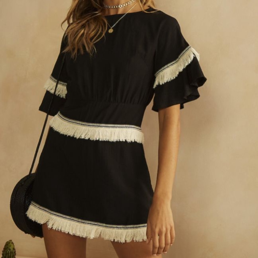 Fortunate One Black Alexis Dress